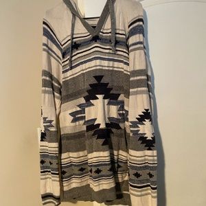 American Eagle Hooded Sweater